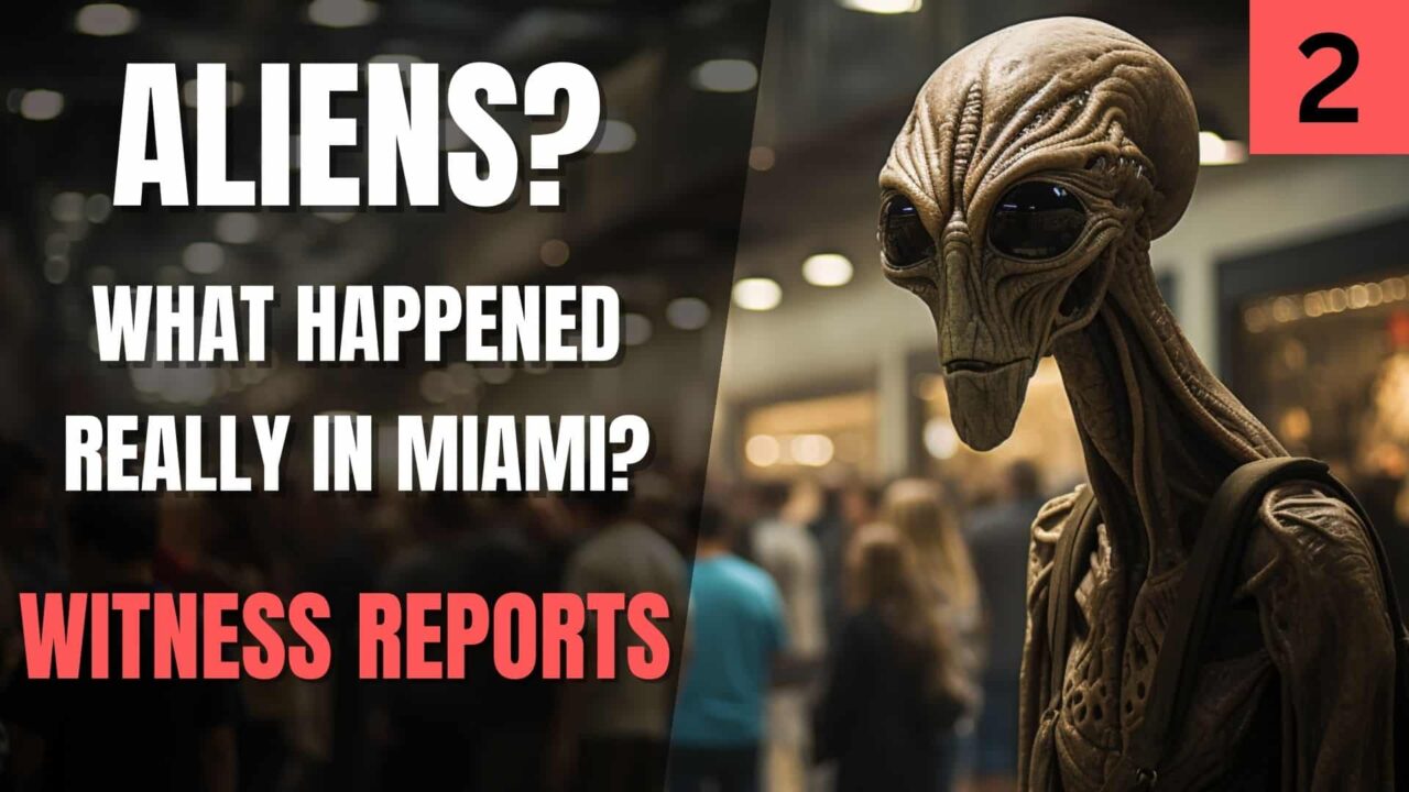 Miami Mall Aliens - I Collected The Witness Reports